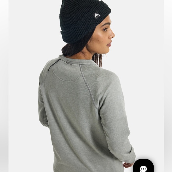 Women's Burton Multipath Grid Crewneck Fleece - Picture 6 of 9